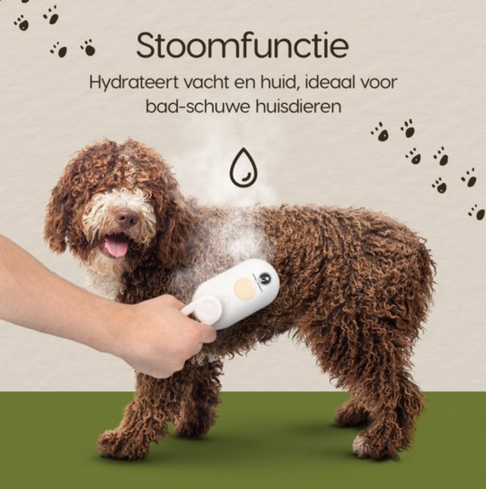 Stoomborstel voor Huisdieren