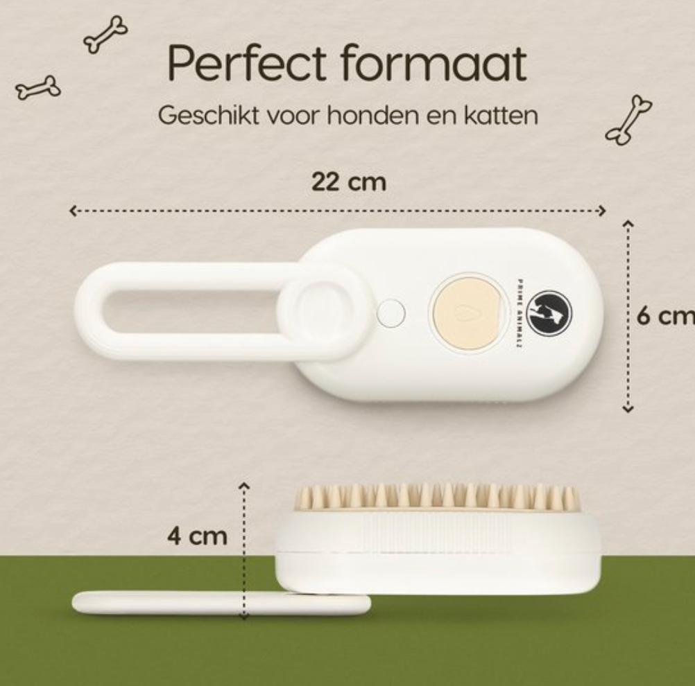 Stoomborstel voor Huisdieren